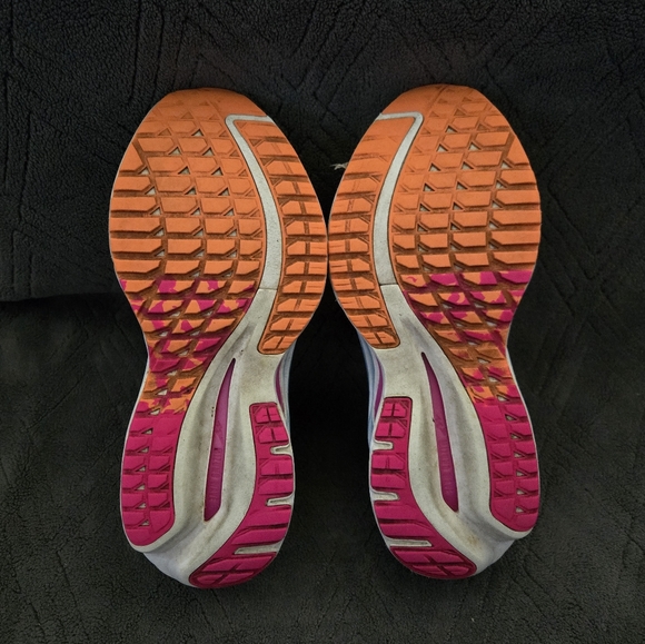 Mizuno Wave Inspire 19 Running Shoes Womens Sz 8 Athletic Sneakers Trainers Blue - Picture 7 of 9